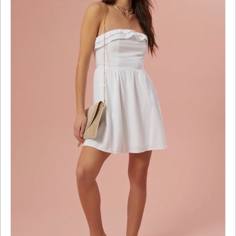 NWT Altar'd state strapless mini dress